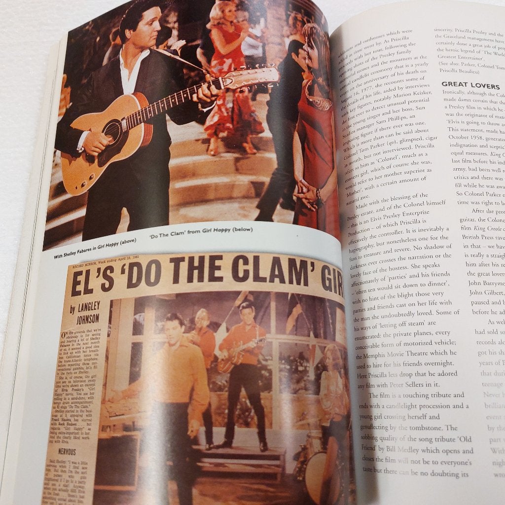 Elvis Presley FILM Encyclopedia BOEK Eric Braun UK 1997, Gebruikt, Elvis Presley, Ophalen of Verzenden, NvT