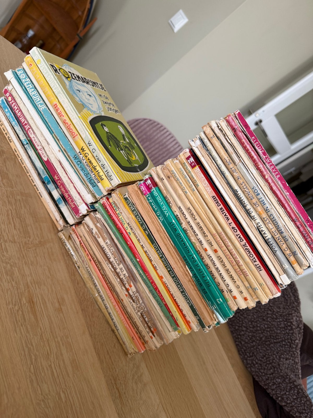 47 antieke boekjes van W.G. van der Hulst, Ophalen of Verzenden, Gelezen, Fictie algemeen
