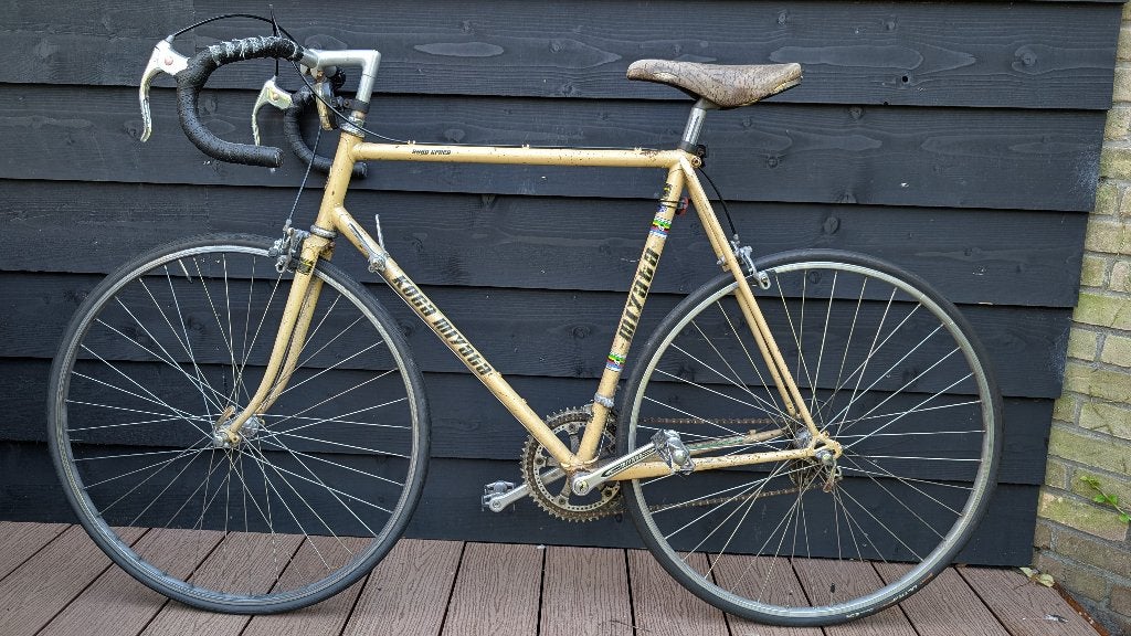 Oude Koga Miyata Road Speed racefiets, Fietsen en Brommers, Ophalen, 28 inch, Gebruikt, Staal