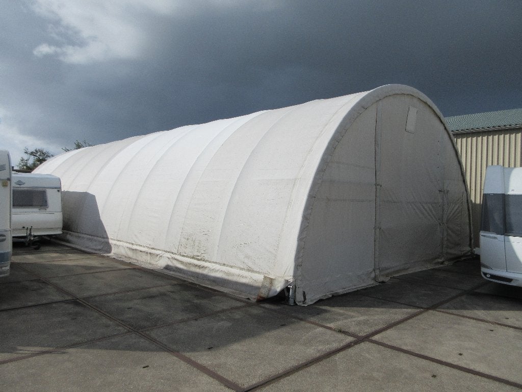 Opslagtent/ Rondbooghal 20 x 9.15 m, Ophalen