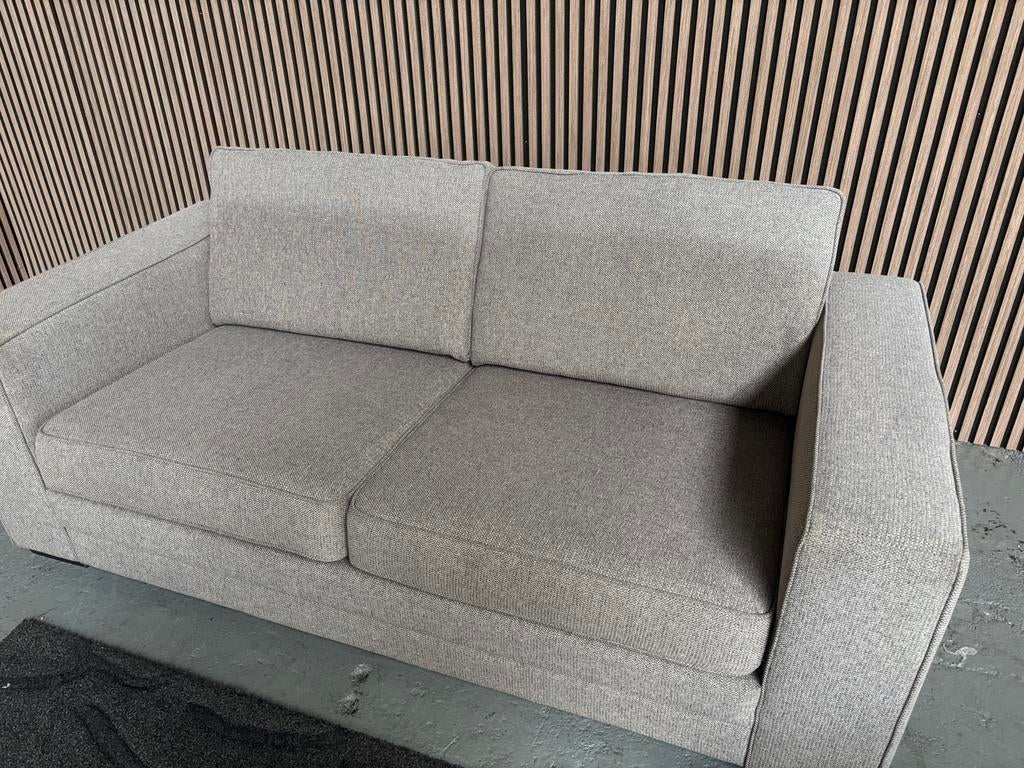 GRATIS LEVERING Set Banken Stof Grijs 190x90 GEREINIGD, Huis en Inrichting, Banken | Bankstellen, 150 tot 200 cm, Hoekbank, 75 tot 100 cm