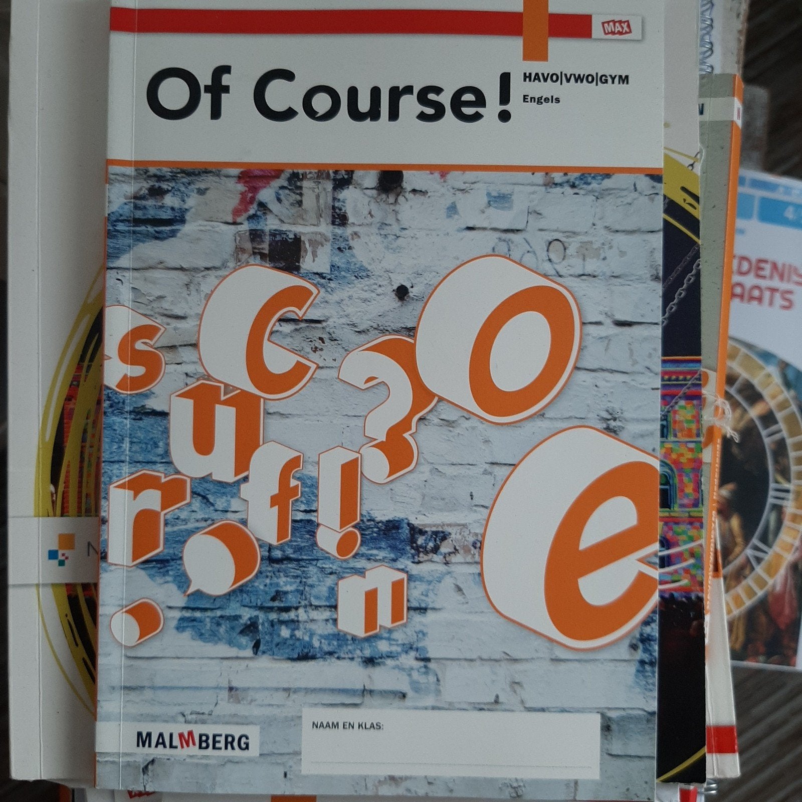Of Course! Engels HAVO/VWO/GYM - Malmberg, Boeken, Malmberg, Zo goed als nieuw, Alpha, HBO