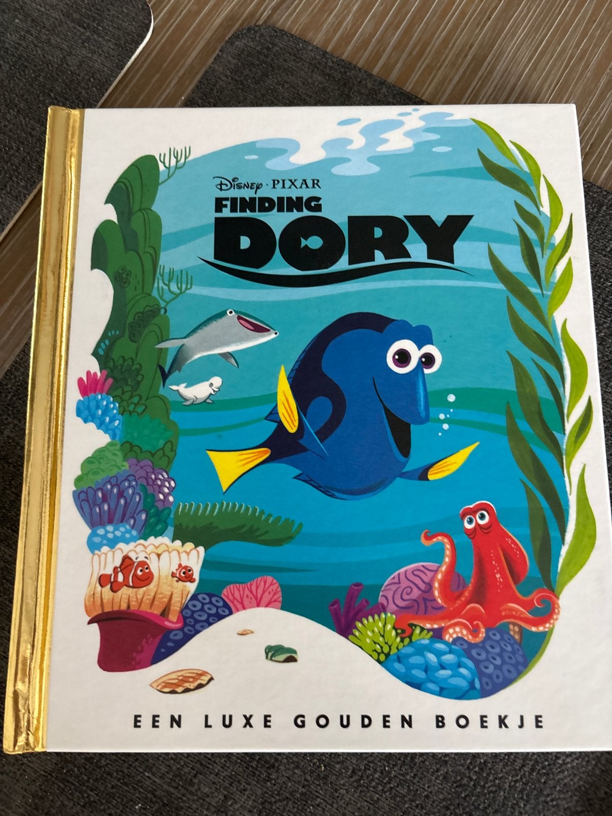 Disney Pixar Finding Dory Luxe Gouden Boekje, Fictie algemeen, Ophalen of Verzenden, Zo goed als nieuw, Disney Pixar