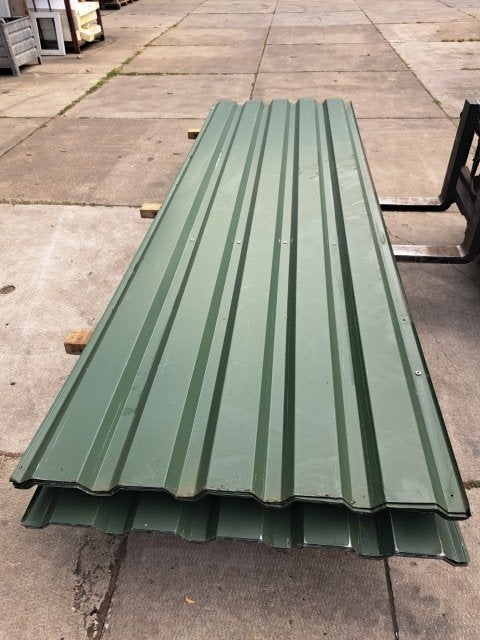 damwand platen gebruikt, dakplaat , afdak, Ophalen, Overige materialen, Gebruikt, 200 cm of meer