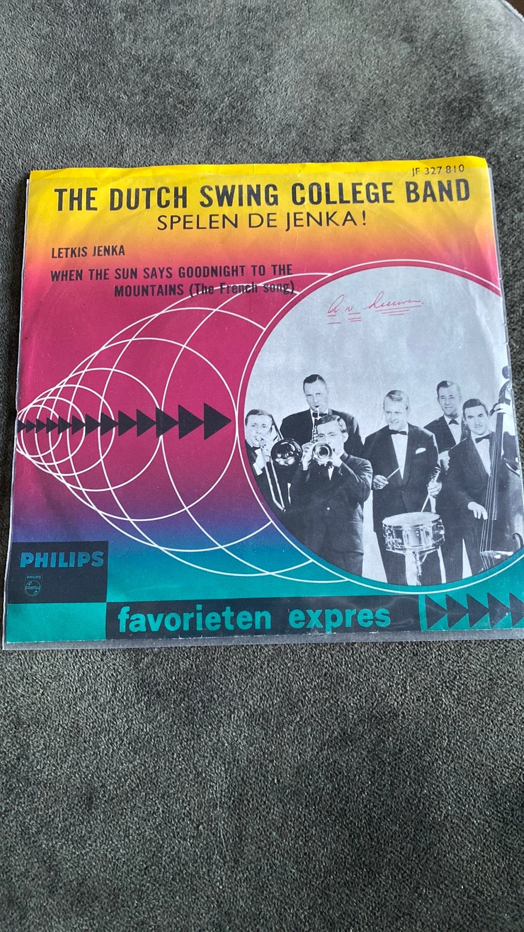 Vinyl single the Dutch Swing College Band - Letkis Jenka, Ophalen of Verzenden, Zo goed als nieuw, Jazz en Blues