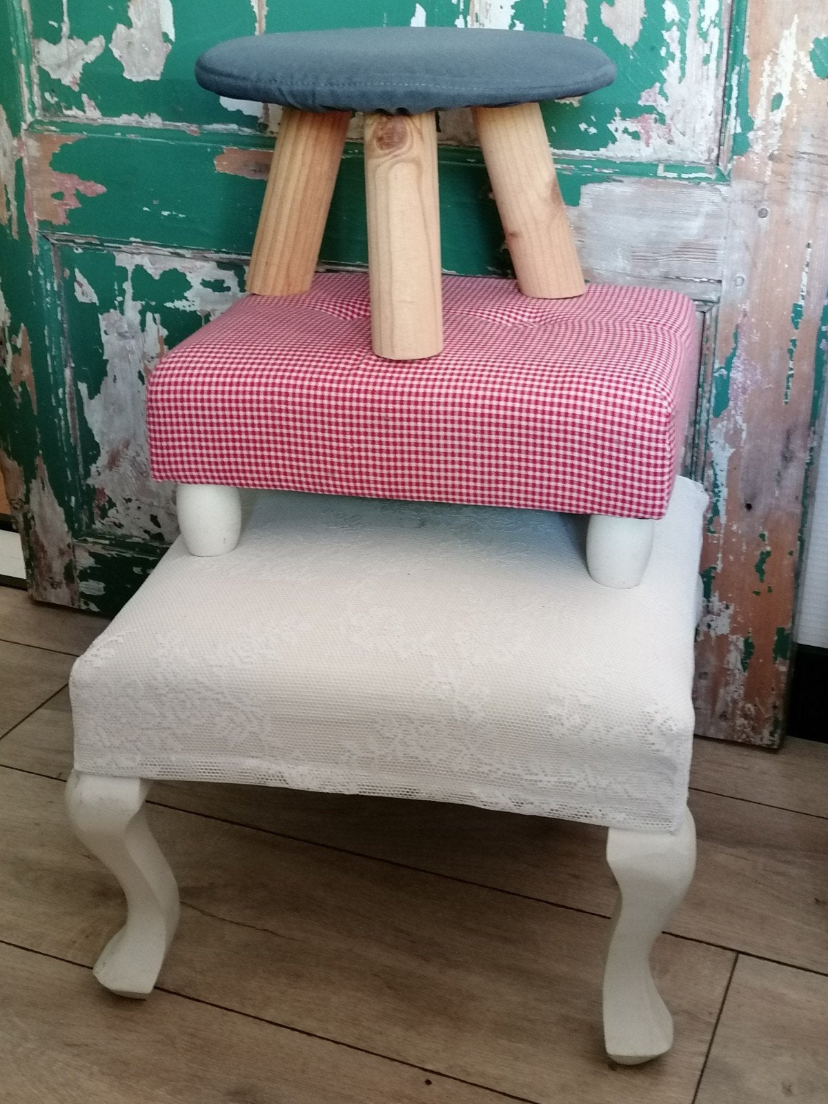 Verschillende krukjes, Huis en Inrichting, Krukjes, Ophalen, Hout