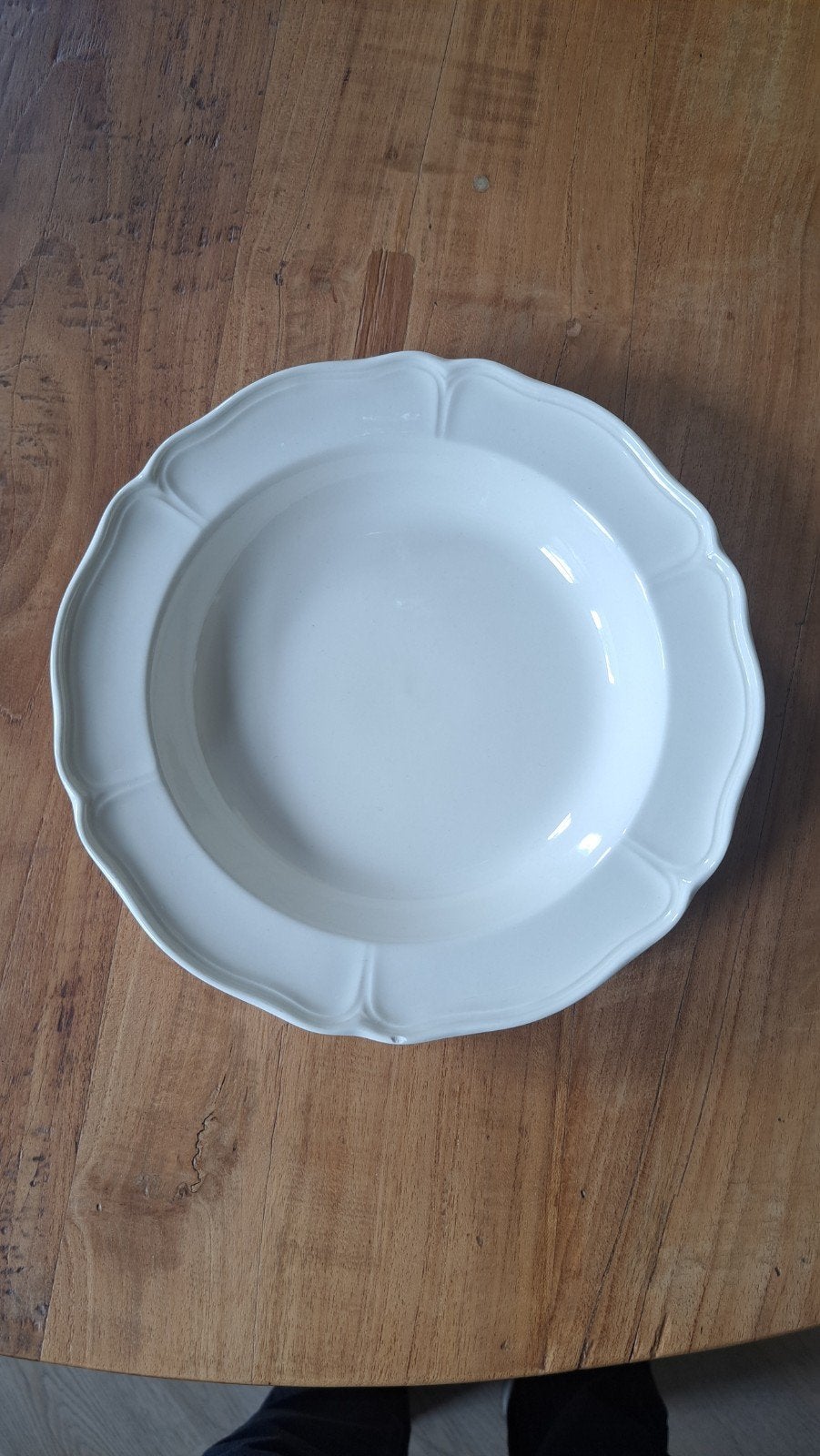 Uitgebreid Wedgwood Queens Ware Queens Plain servies, Gebruikt, Klassiek, Ophalen of Verzenden, Compleet servies