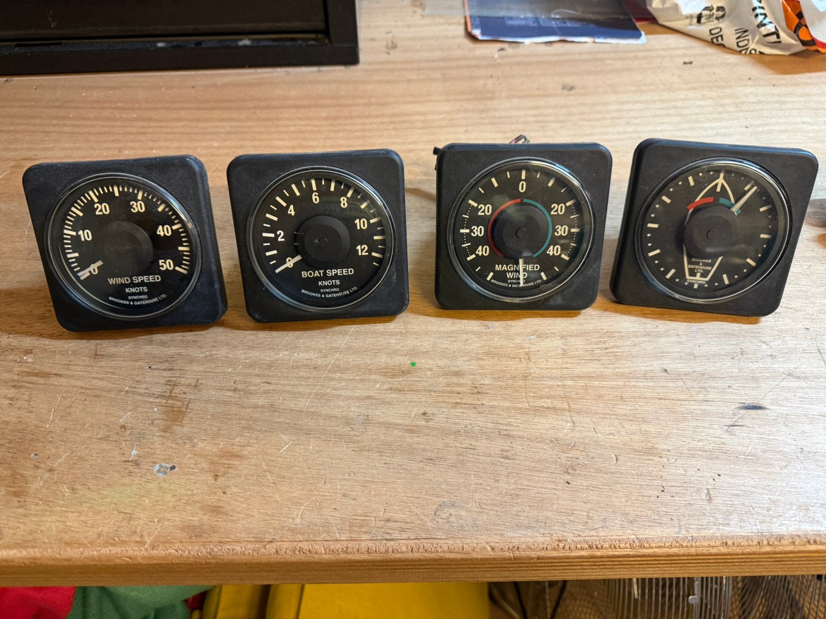 Brooks & Gatehouse LTD instrumenten set, Watersport en Boten, Ophalen of Verzenden, Gebruikt