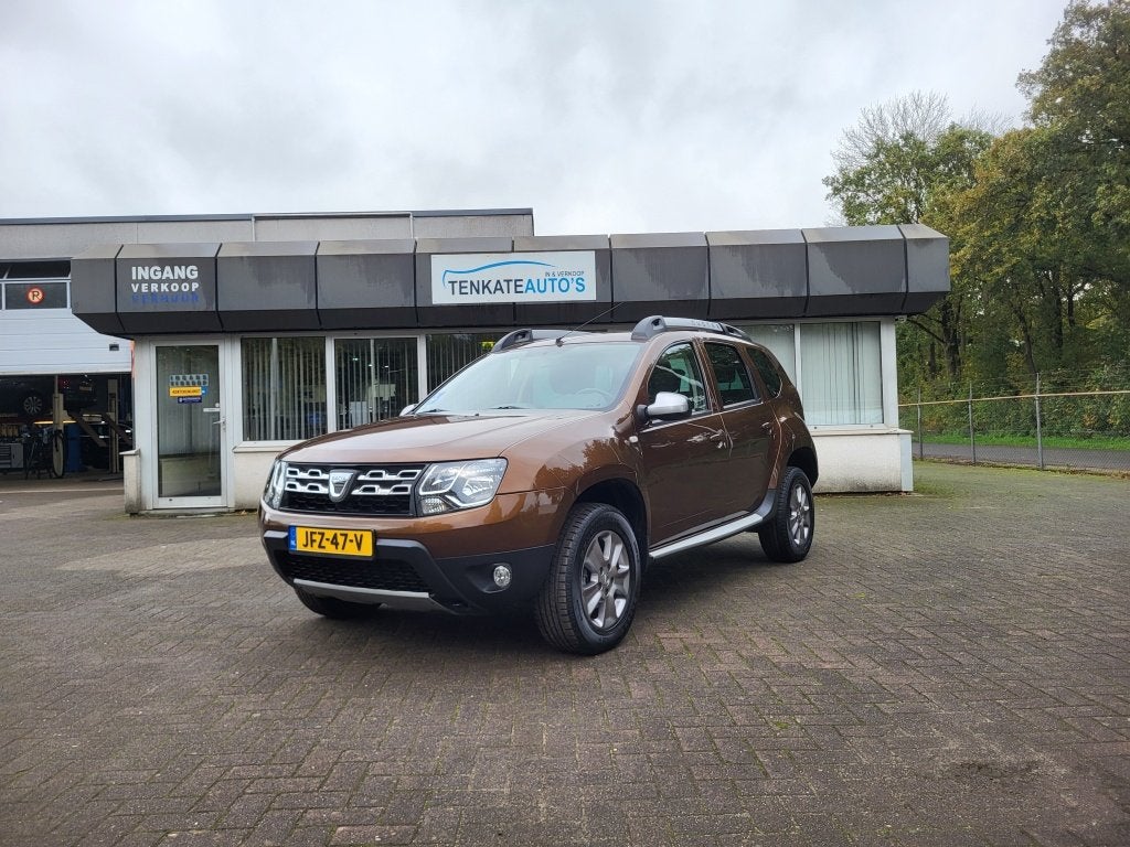 Dacia Duster 1.2 TCe 4x2 Prestige Airco Cruise control Navi, Auto's, Dacia, Voorwielaandrijving, Euro 5, Gebruikt, 4 cilinders