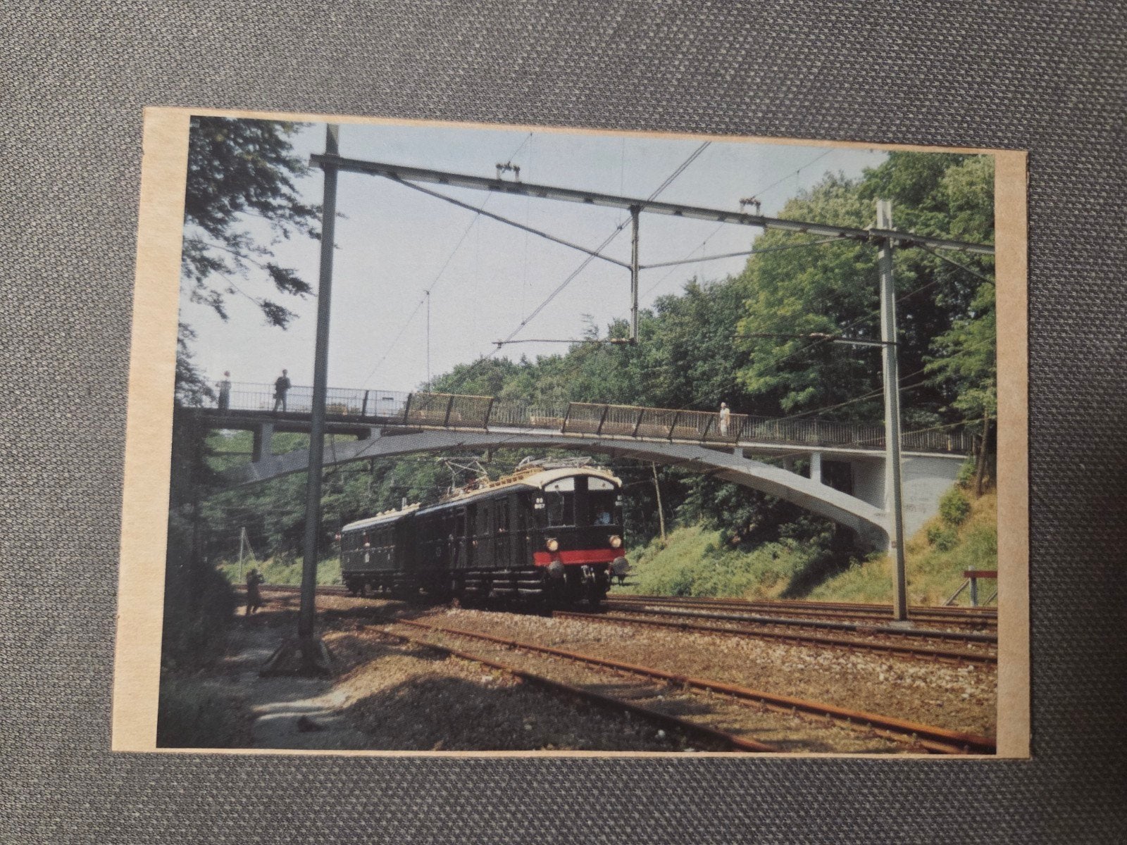 NS Blokkendoos Trein Museum Utrecht Foto 1989, Ophalen of Verzenden
