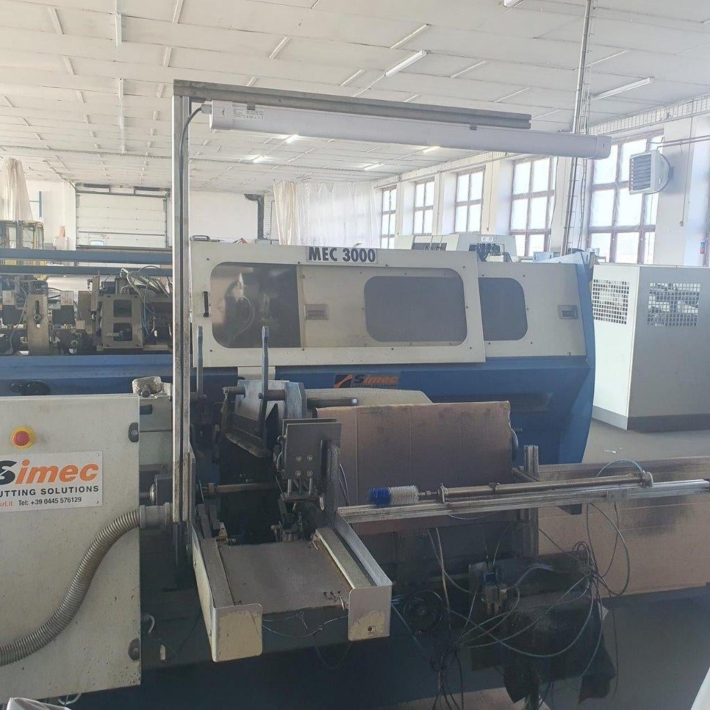 Automatic saw for steel tubes and profiles Simec Mec3000, Ophalen, Gebruikt, Gereedschap of Toebehoren