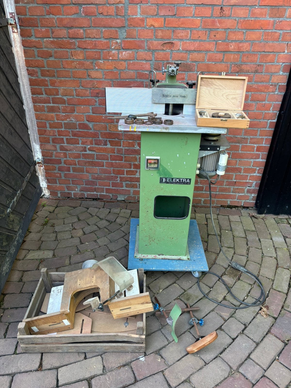 Elektra beckum freestafel, Ophalen, Gebruikt, Elektrisch, Overige soorten
