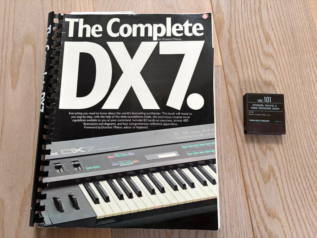 The Complete DX7 en Cartridge, Muziek en Instrumenten, Ophalen of Verzenden, Gebruikt, Overige aantallen, Yamaha