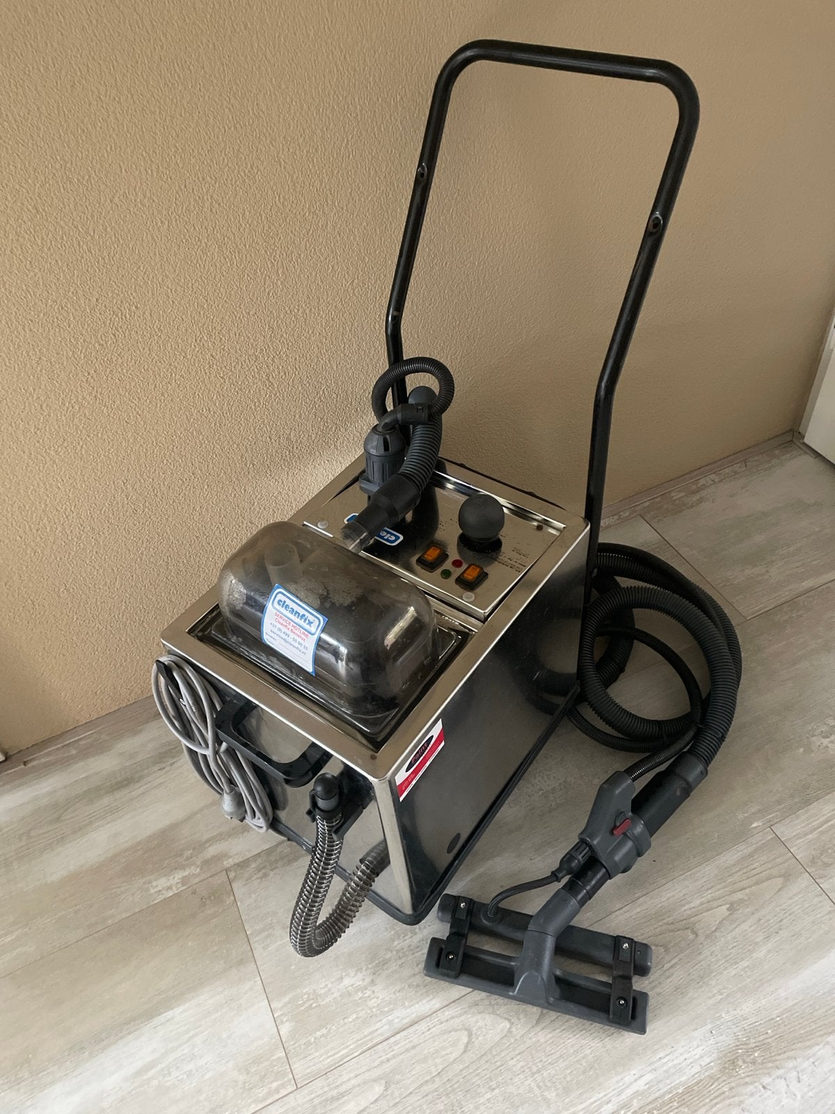 Cleanfix Stoomreiniger - Professionele reiniging, Gebruikt, Ophalen of Verzenden, Stoomreiniger, Reservoir
