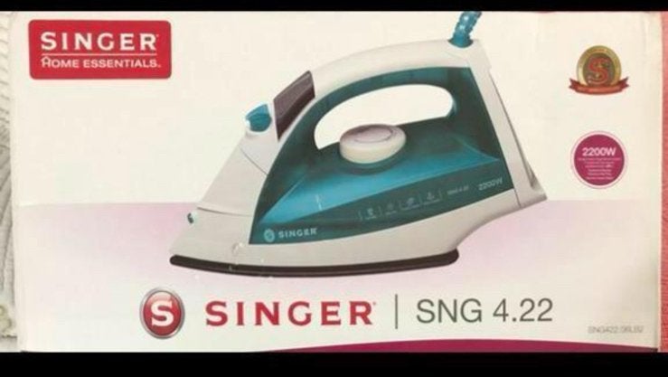 Singer Strijkijzer, SNG 4.22,Nieuw in doos, Ophalen, Nieuw, Strijkijzer met snoer