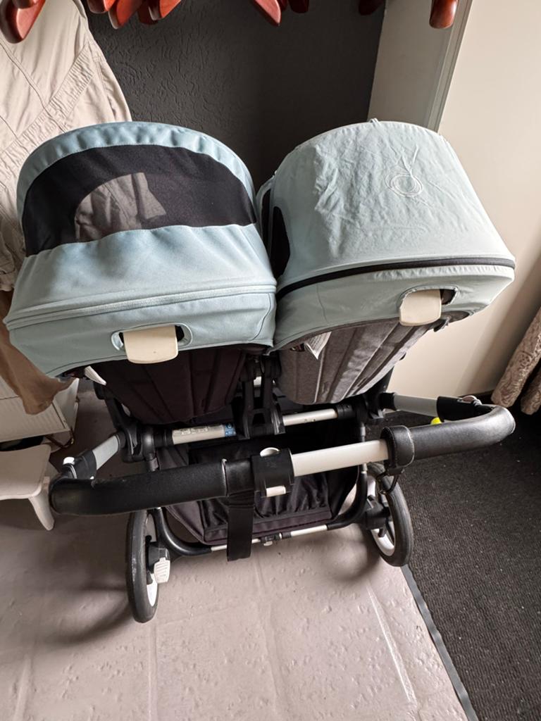 Bugaboo Donkey 3 Duo Kinderwagen - Goed staat, Kinderen en Baby's, Buggy's, Ophalen, Zo goed als nieuw, Overige merken, Duomodel