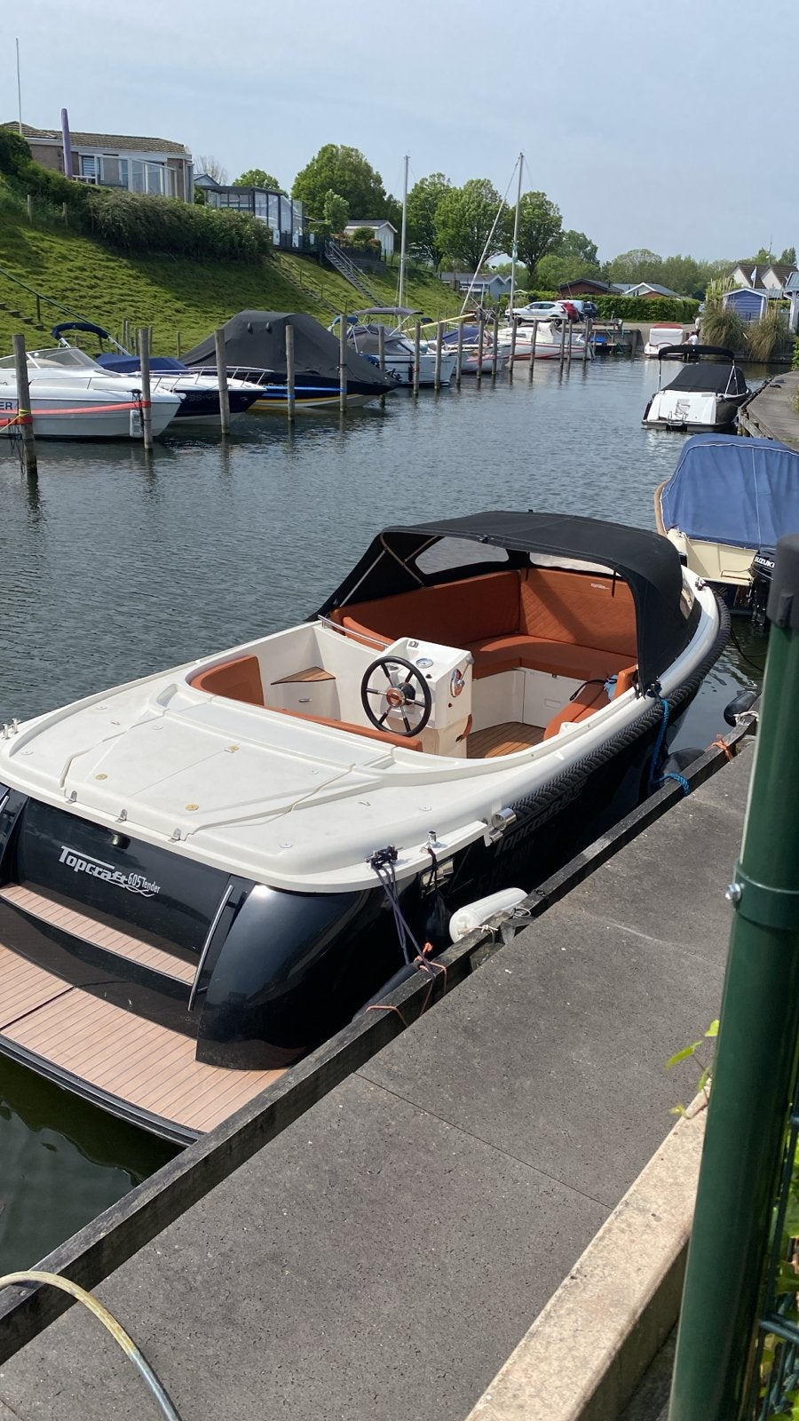 Topcraft 605 met Suzuki 40pk incl ligplaats, Ophalen, Tender, Topcraft, Zo goed als nieuw
