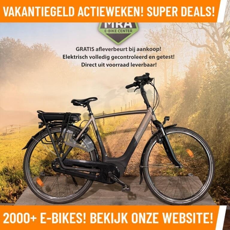 Gazelle Orange C7 elektrische fiets met Bosch middenmotor!, Gazelle, Ophalen of Verzenden, Zo goed als nieuw, 50 km per accu of meer