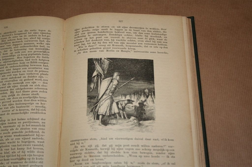 Walter Scott. De talisman. Antiek boek, ca. 1925., Antiek en Kunst, Antiek | Boeken en Bijbels, Ophalen of Verzenden