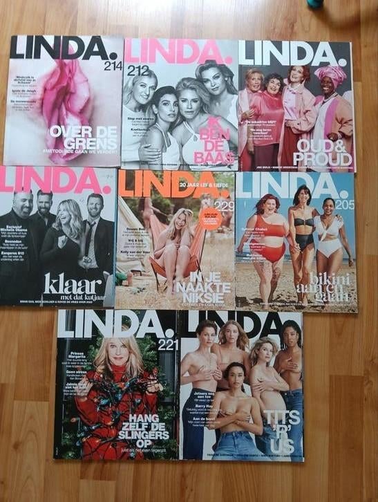 LINDA. Tijdschriften Collectie - Diverse Nummers, Boeken, Tijdschriften en Kranten, Ophalen of Verzenden, Gelezen, Damesbladen