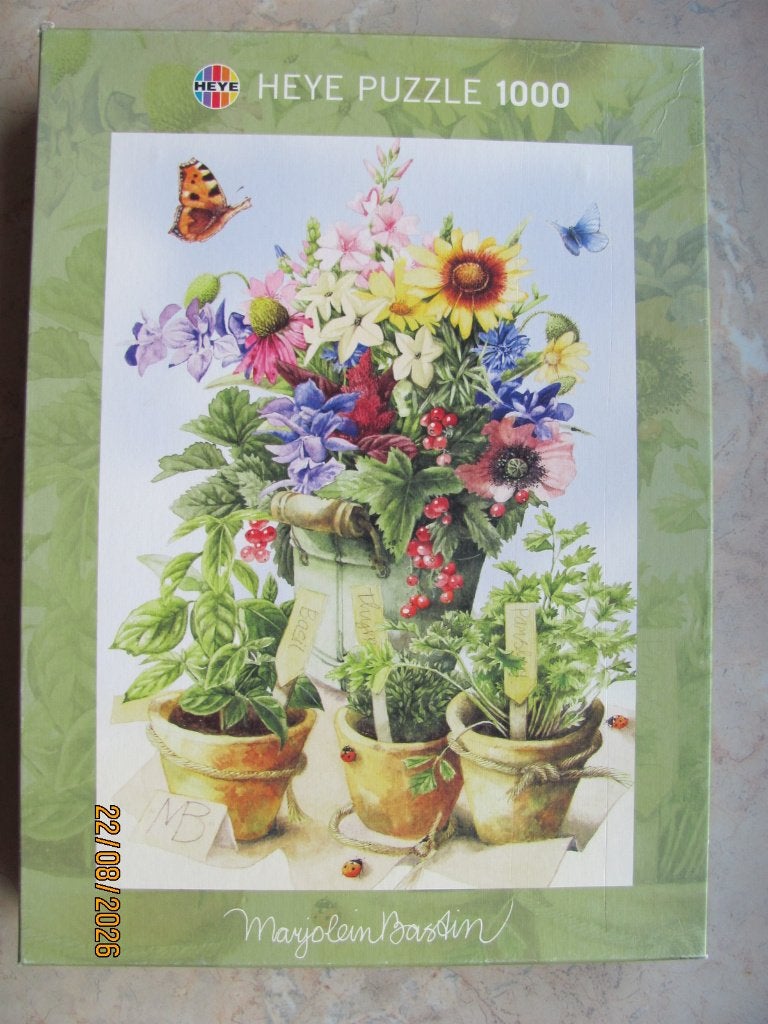 NIEUWSTAAT 1000 st PUZZEL Marjolein BASTIN nr 29141 HEYE, Ophalen of Verzenden, 500 t/m 1500 stukjes, Zo goed als nieuw, Legpuzzel