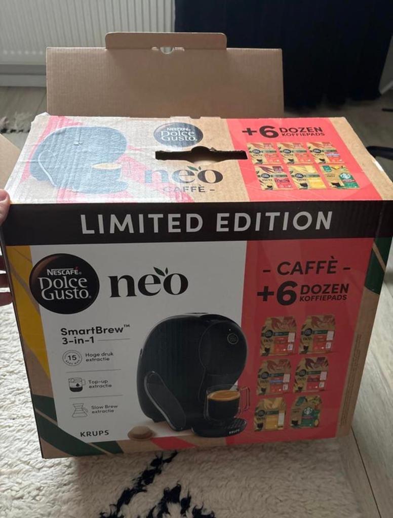 Nescafé Dolce Gusto Neo Koffiemachine, Witgoed en Apparatuur, Koffiezetapparaten, Koffiepads en cups, Koffiemachine, Ophalen of Verzenden