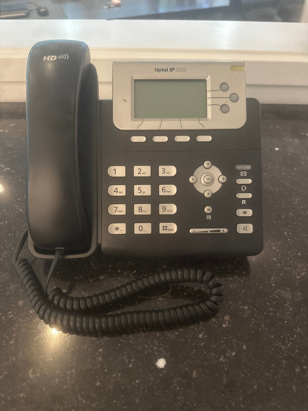 Tiptel IP 282 VoIP Telefoon - Zakelijk en Thuisgebruik, Ophalen of Verzenden, Gebruikt