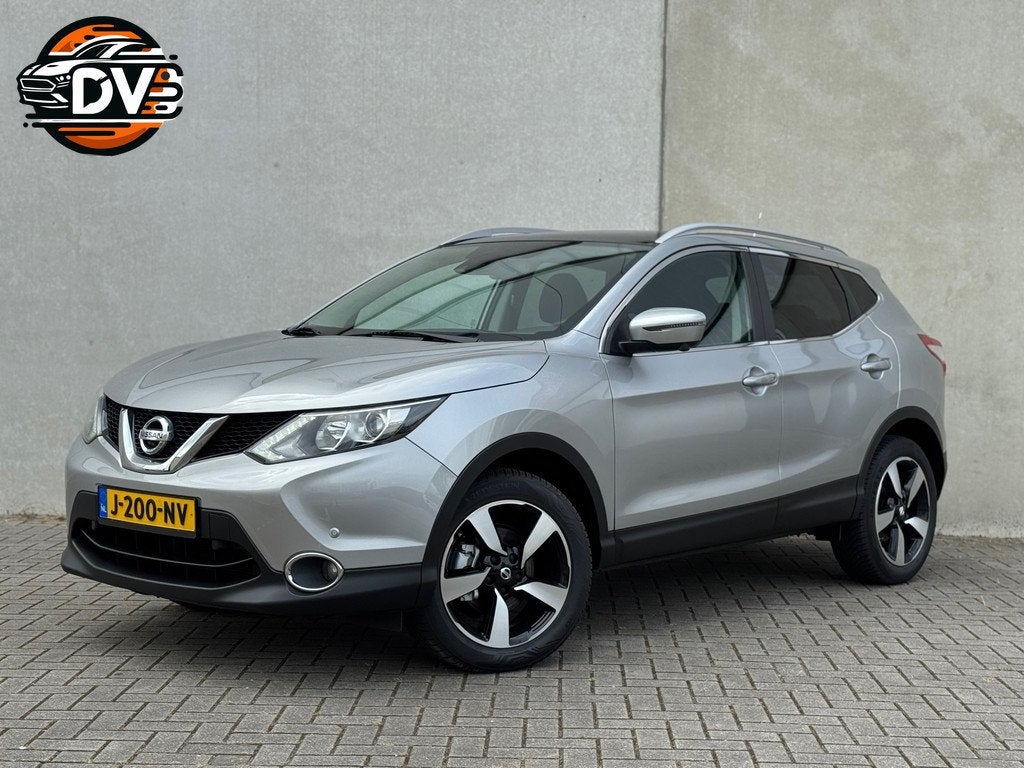 Nissan Qashqai 1.2 Tekna GLAZEN DAK CRUISE 360 CAMERA NAV, Auto's, Nissan, Bedrijf, Te koop, Qashqai, ABS, Achteruitrijcamera
