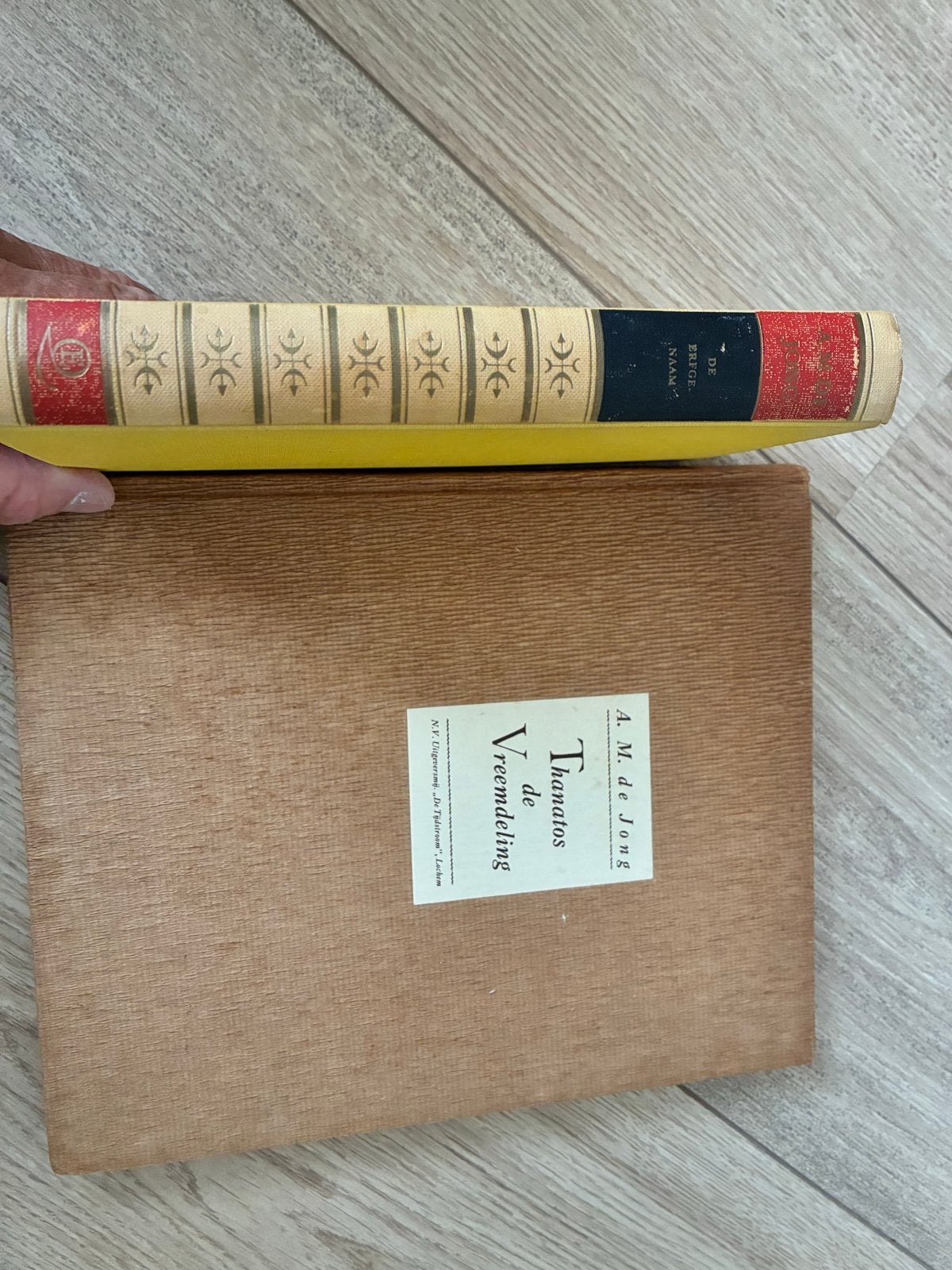 Grote collectie boeken van A.M. de Jong, Ophalen, Gelezen, Nederland