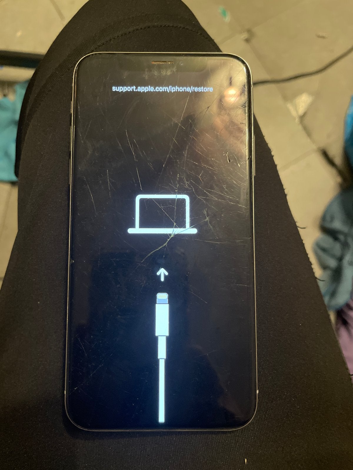 iPhone X 128GB - Scherm defect, lichte achterschade, Telecommunicatie, Mobiele telefoons | Apple iPhone, Ophalen, Niet werkend