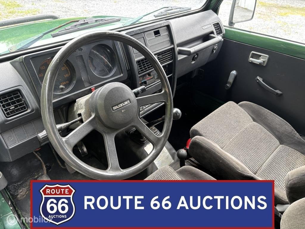 Suzuki Samurai | 1991 | Route 66 Auctions, Auto's, Overige carrosserieën, Zwart, Bedrijf, Handgeschakeld