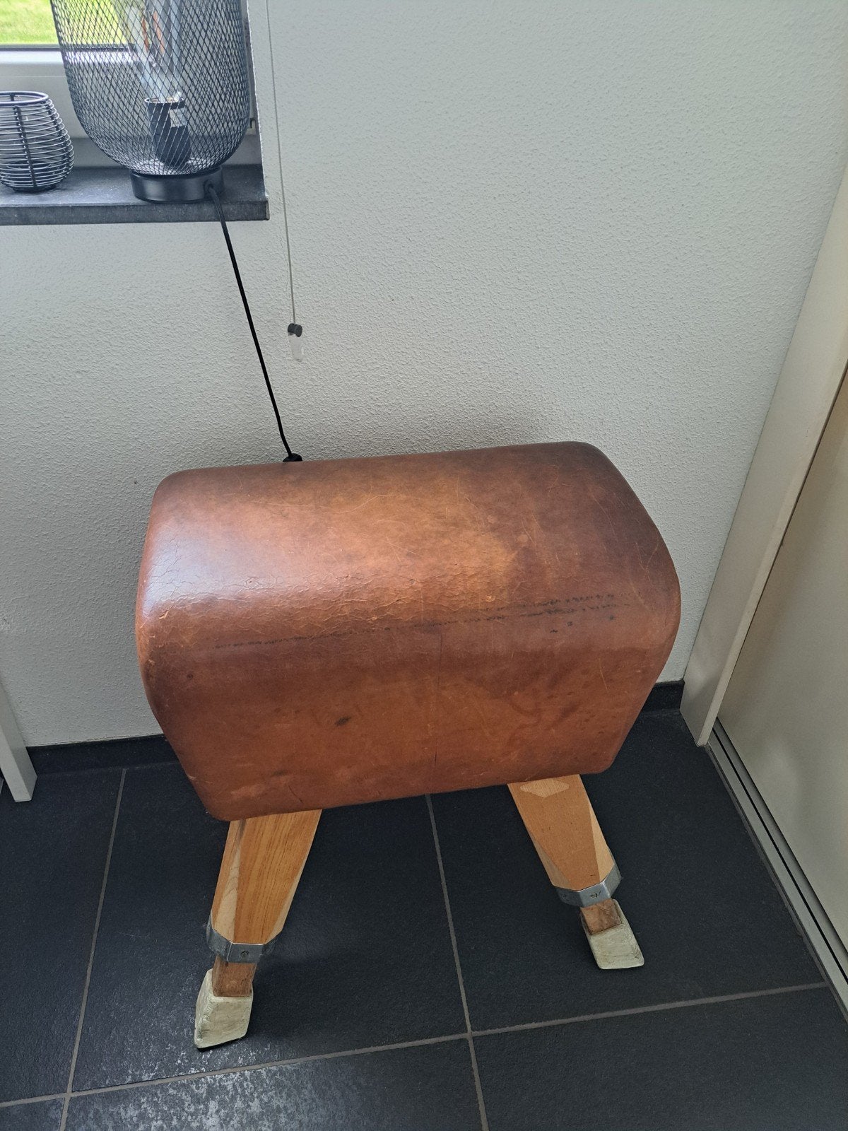 Vintage Turnbok - Decoratief en Uniek, Sport en Fitness, Ophalen, Gebruikt