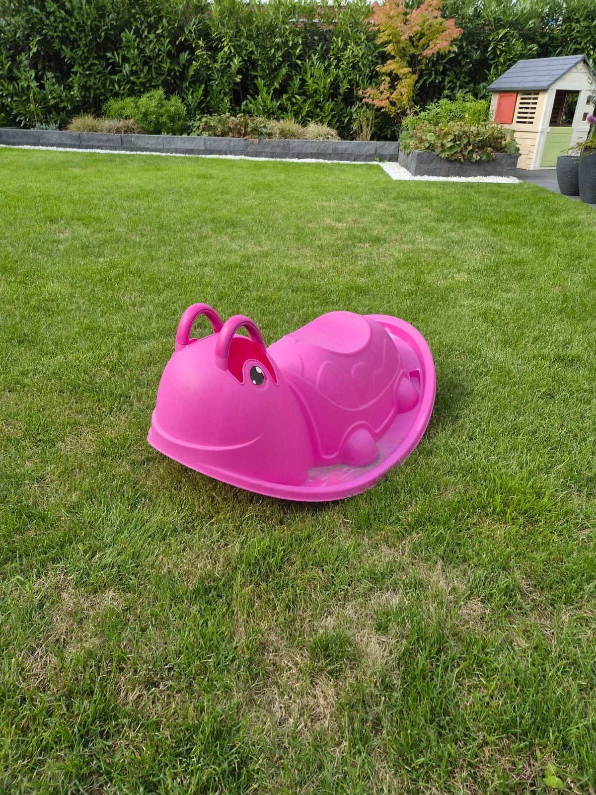 Roze kinderwip, Ophalen