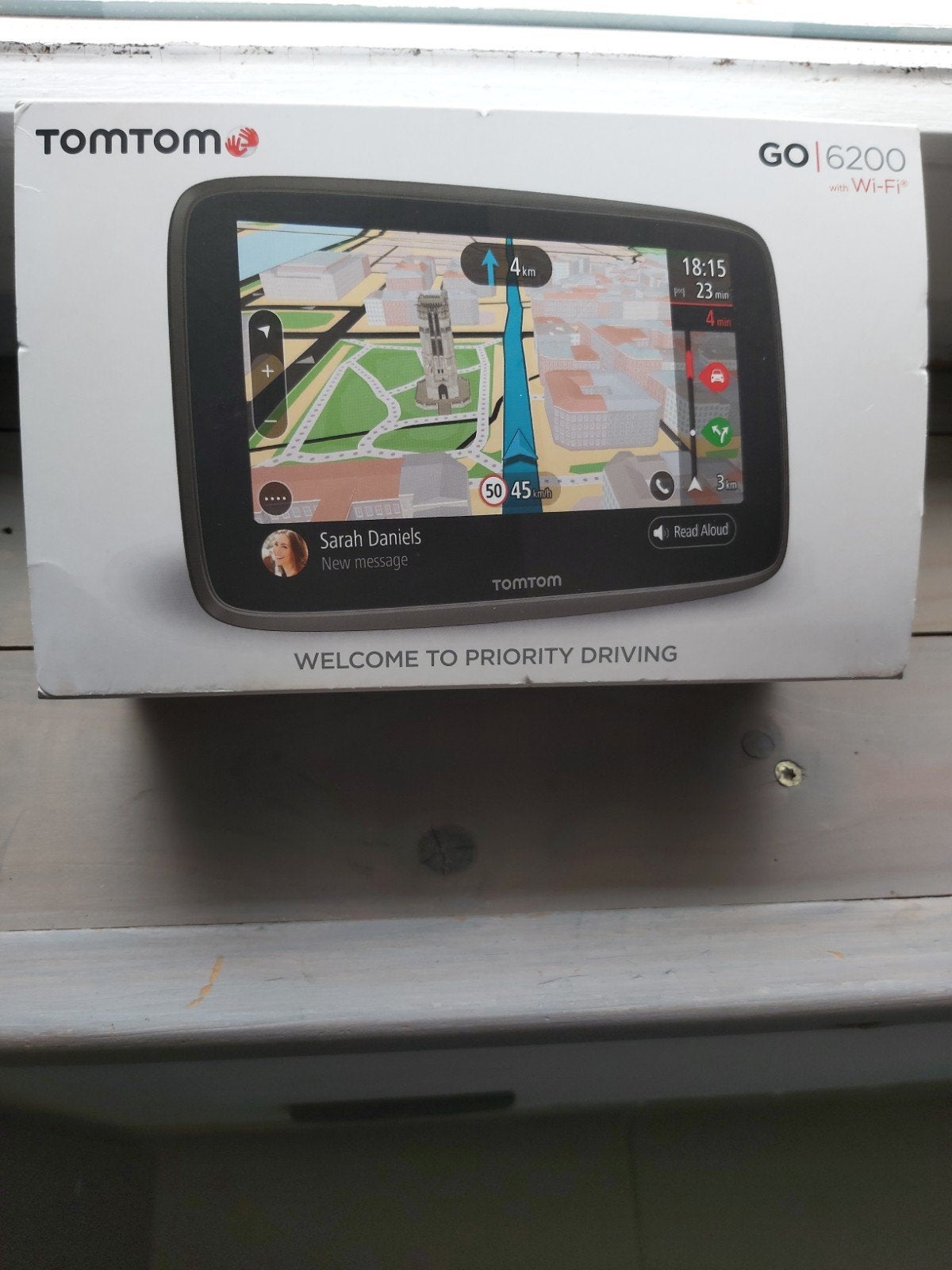 TomTom GO 6200 GPS Navigatiesysteem met Wi-Fi, Auto diversen, Ophalen, Zo goed als nieuw