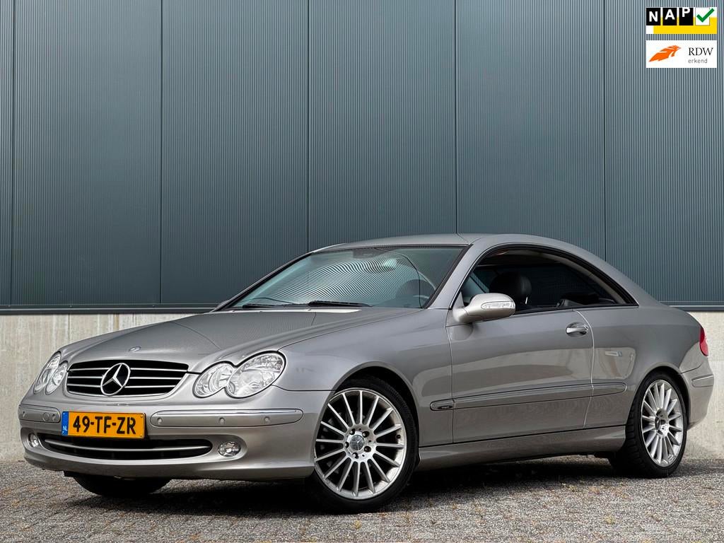 Mercedes-Benz CLK-klasse Coupé 240 Avantgarde|AUT|NAVI|LEDE, Automaat, Gebruikt, Bedrijf, 170 pk