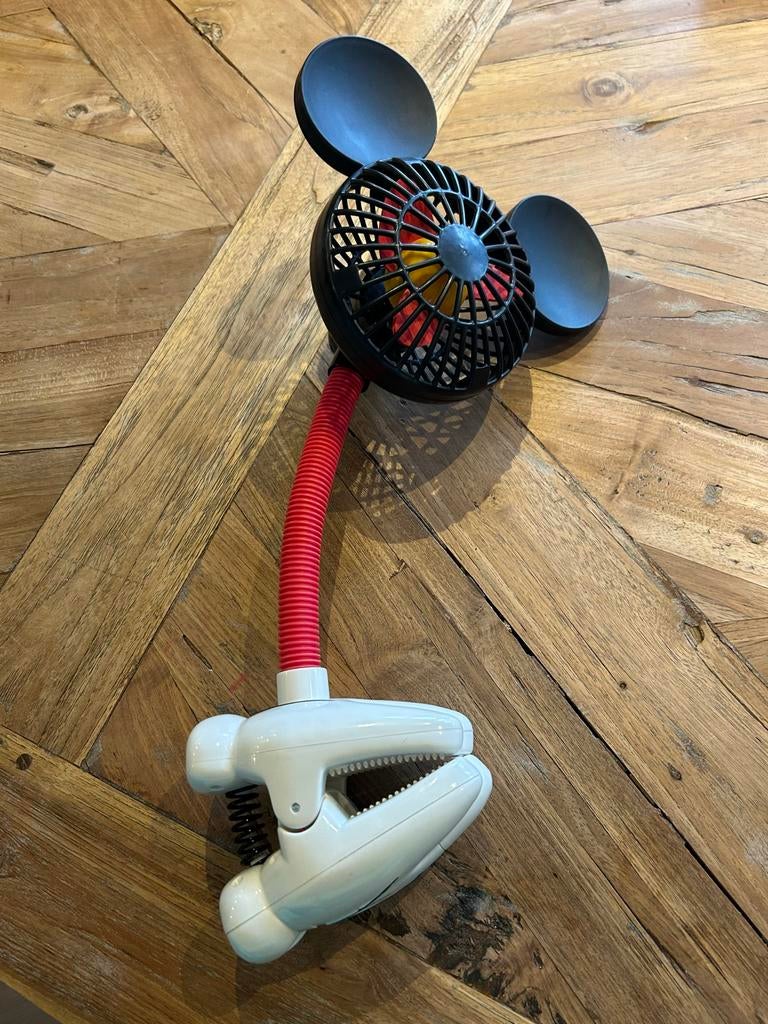 Mickey Mouse Oortjes Flexibele Draagbare Ventilator, Ophalen of Verzenden, Nieuw, Overige
