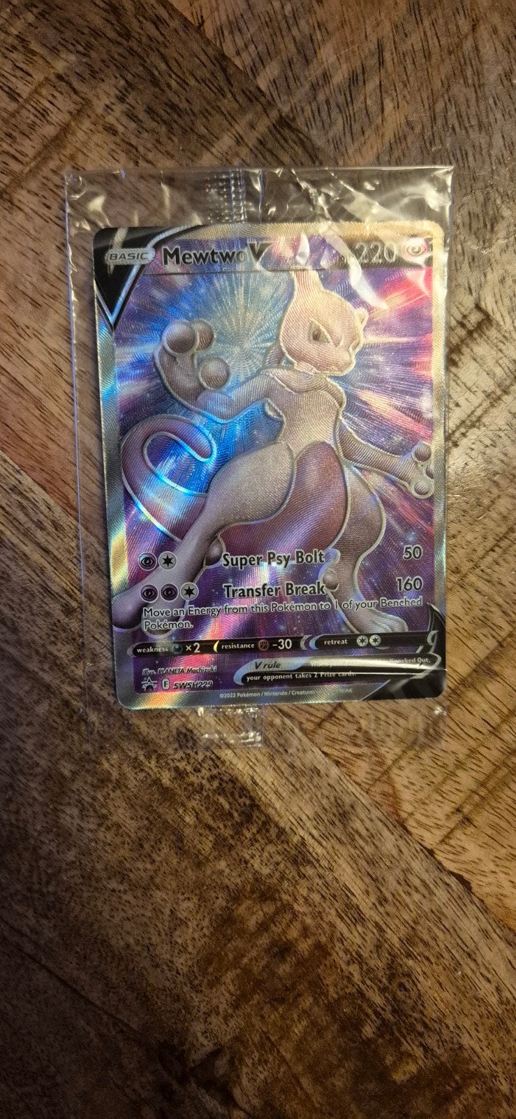 Mewtwo V, Ophalen