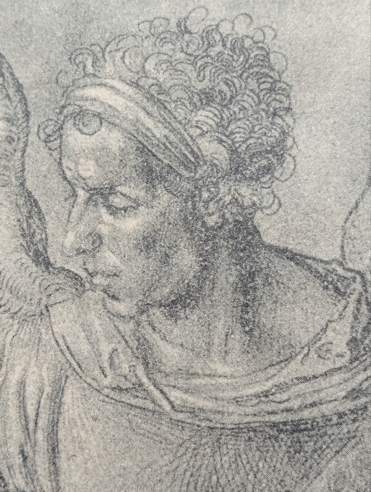 Albrecht Dürer offset prent Engel met Luit, Antiek en Kunst, Ophalen of Verzenden
