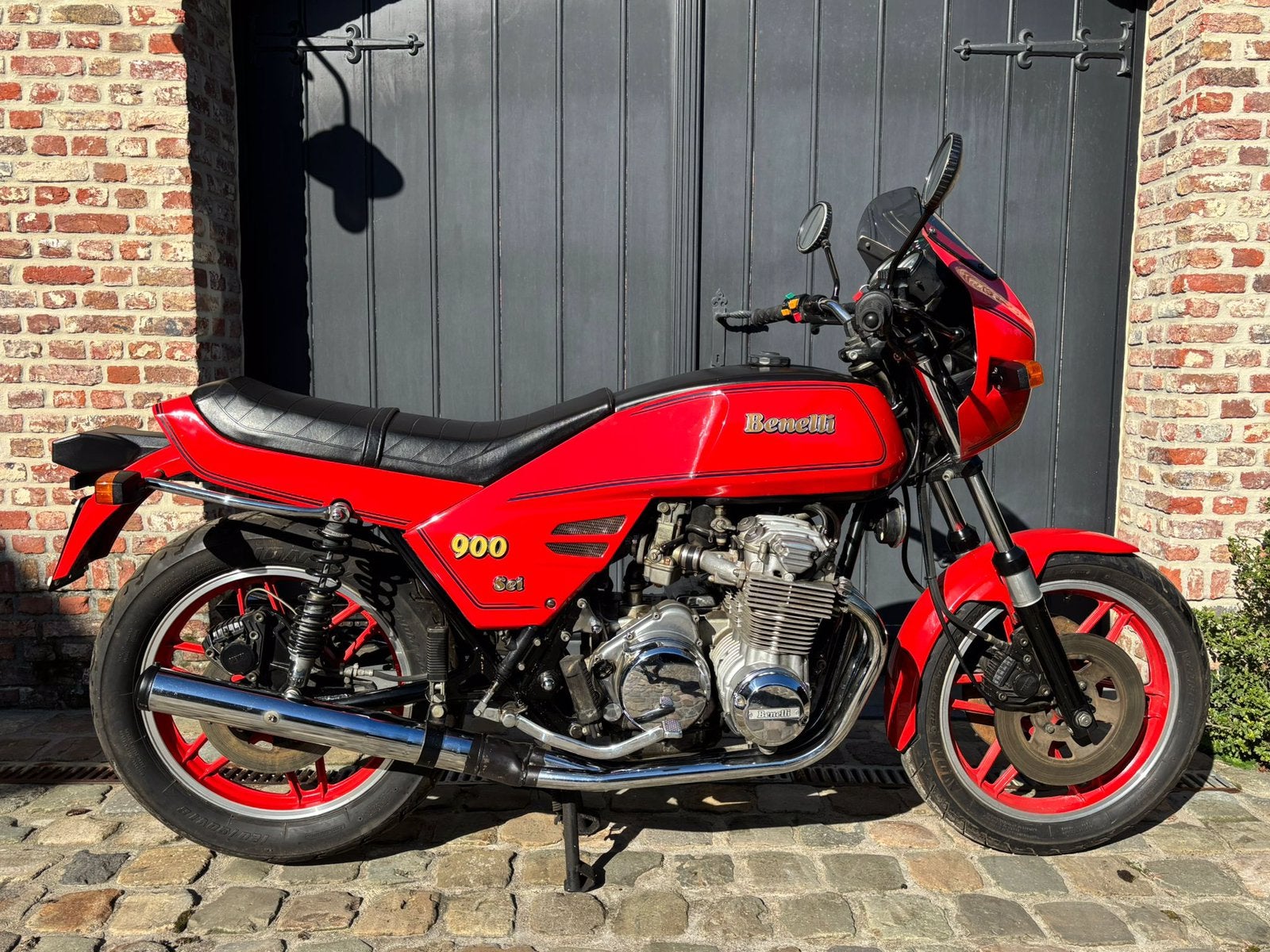 Benelli Sei 6 in 2 Uitlaat, Ophalen of Verzenden, Gebruikt