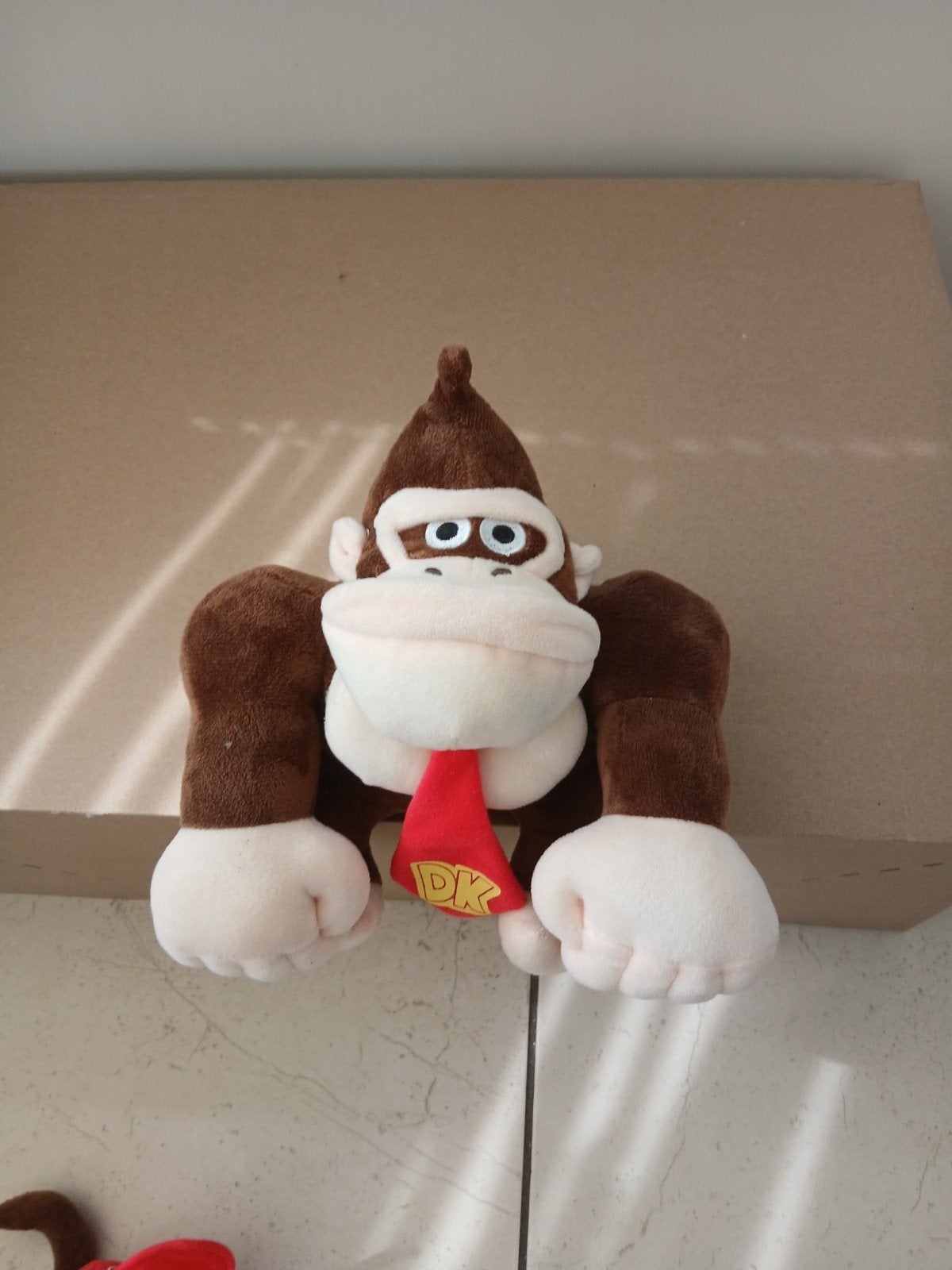 mario knuffel donkey kong 20cm, Kinderen en Baby's, Verzenden, Zo goed als nieuw, Overige typen