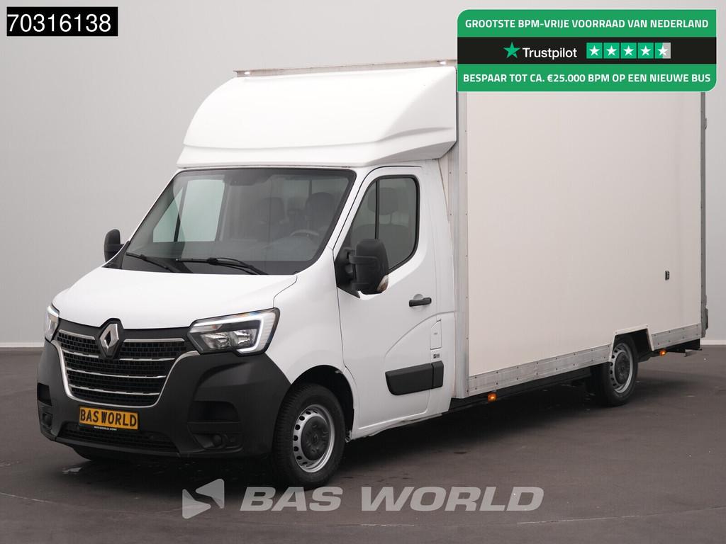 Renault Master 145PK Lowliner Bakwagen LED Navi Airco Cruise, 145 pk, Stof, Gebruikt, Euro 6