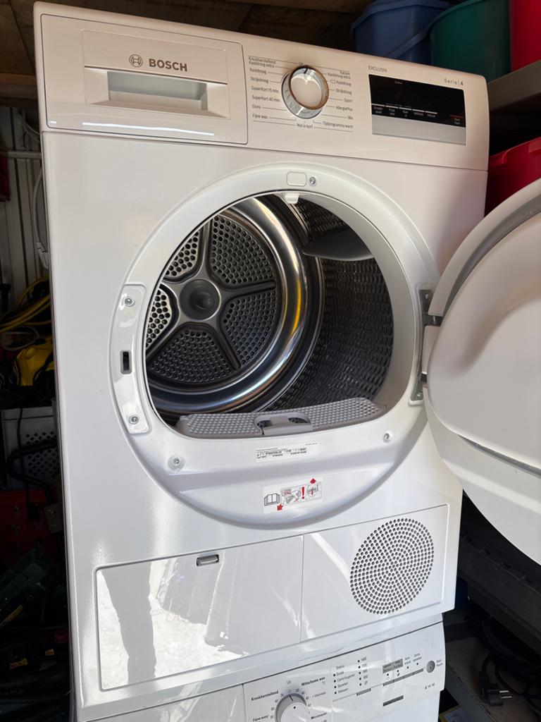 Bosch Serie 4 Exclusiv Condensdroger - Zo goed als nieuw, Ophalen, 8 tot 10 kg, Zo goed als nieuw, Voorlader