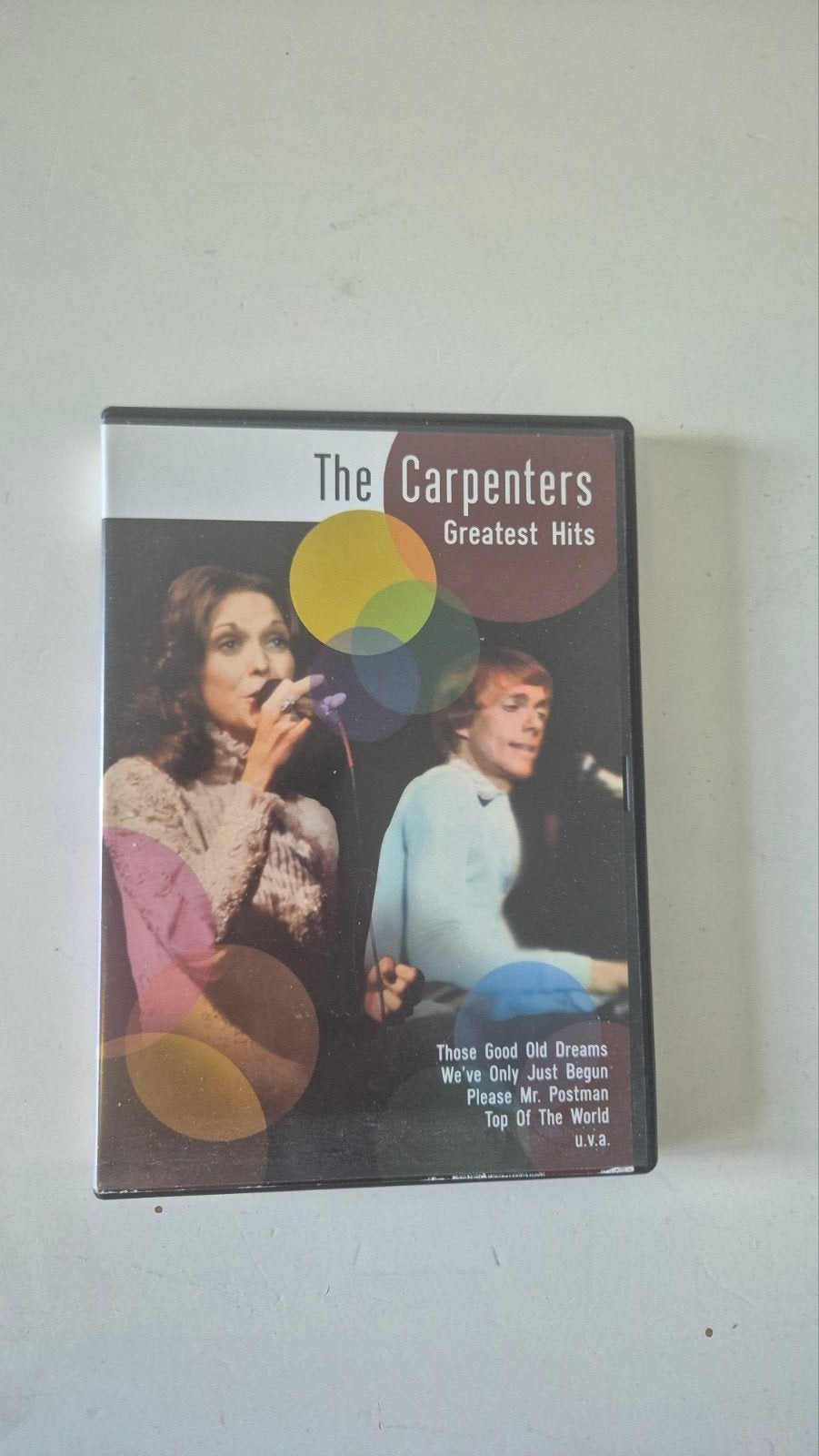 The Carpenters - Greatest Hits DVD (55 min), Alle leeftijden, Ophalen of Verzenden, Gebruikt