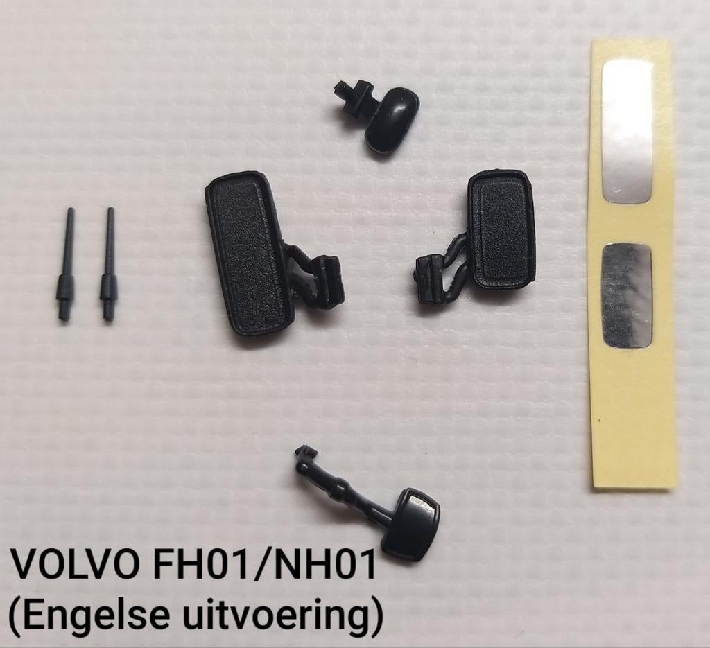 VOLVO FH01/NH01 spiegelset (ENGELSE uitvoering) AANBIEDING!!, Hobby en Vrije tijd, Modelauto's | 1:50, Ophalen of Verzenden, Nieuw