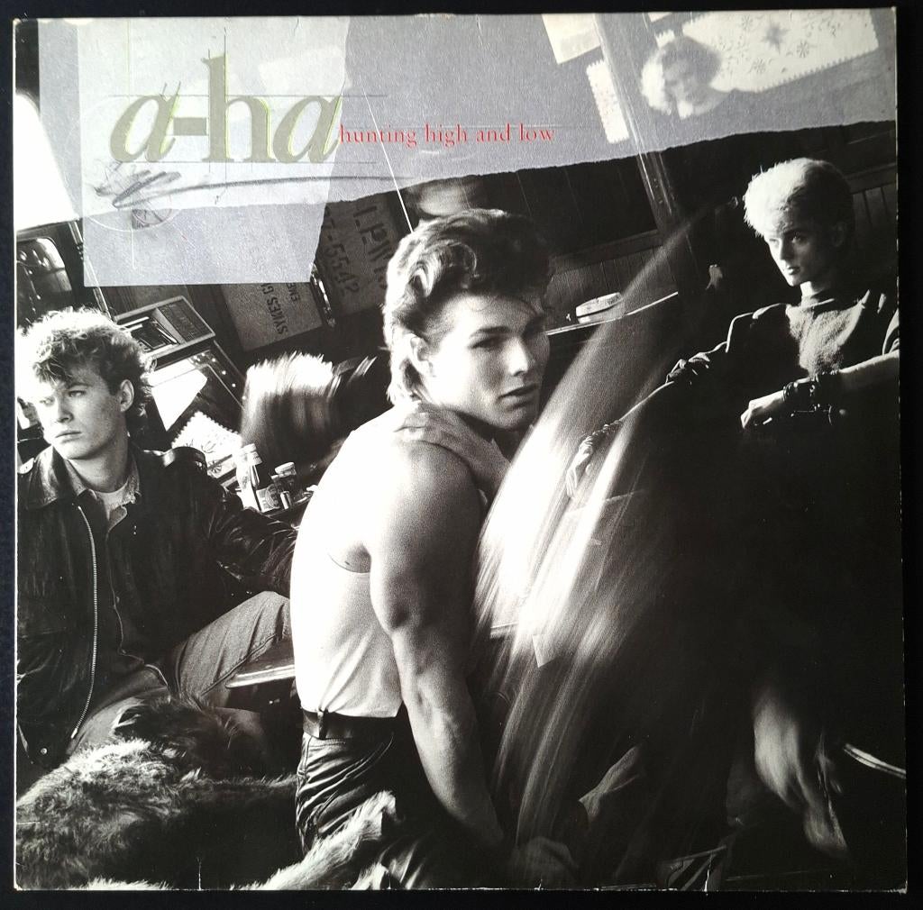 A-Ha: Hunting high and low  Lp vinyl, Cd's en Dvd's, Vinyl | Pop, Ophalen of Verzenden, 1980 - 1989, Gebruikt, 12 inch