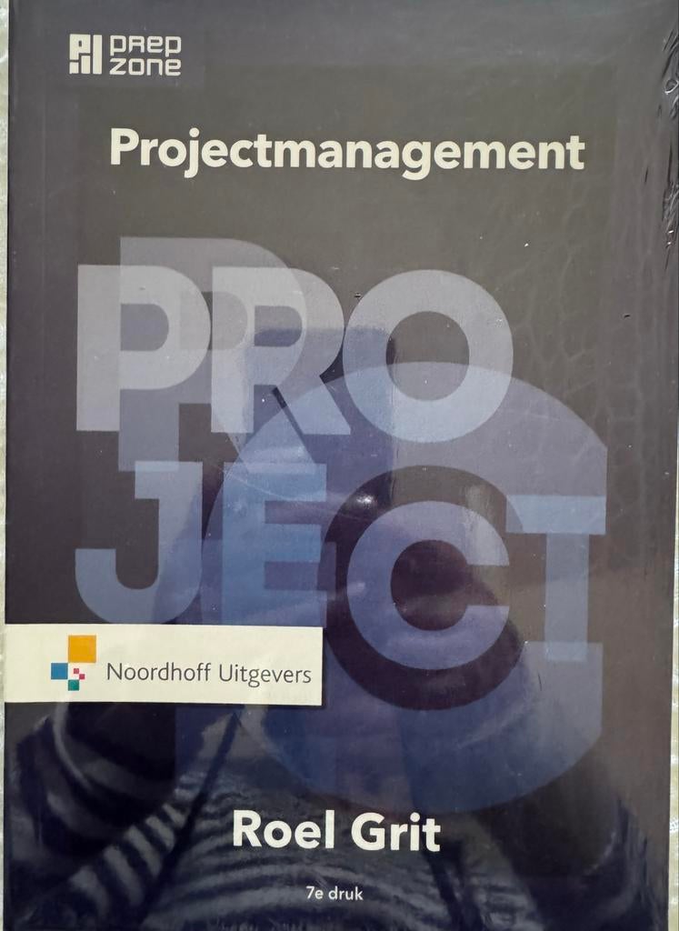 Projectmanagement - Roel Grit (7e druk), Boeken, Studieboeken en Cursussen, Zo goed als nieuw, HBO, Gamma, Ophalen of Verzenden