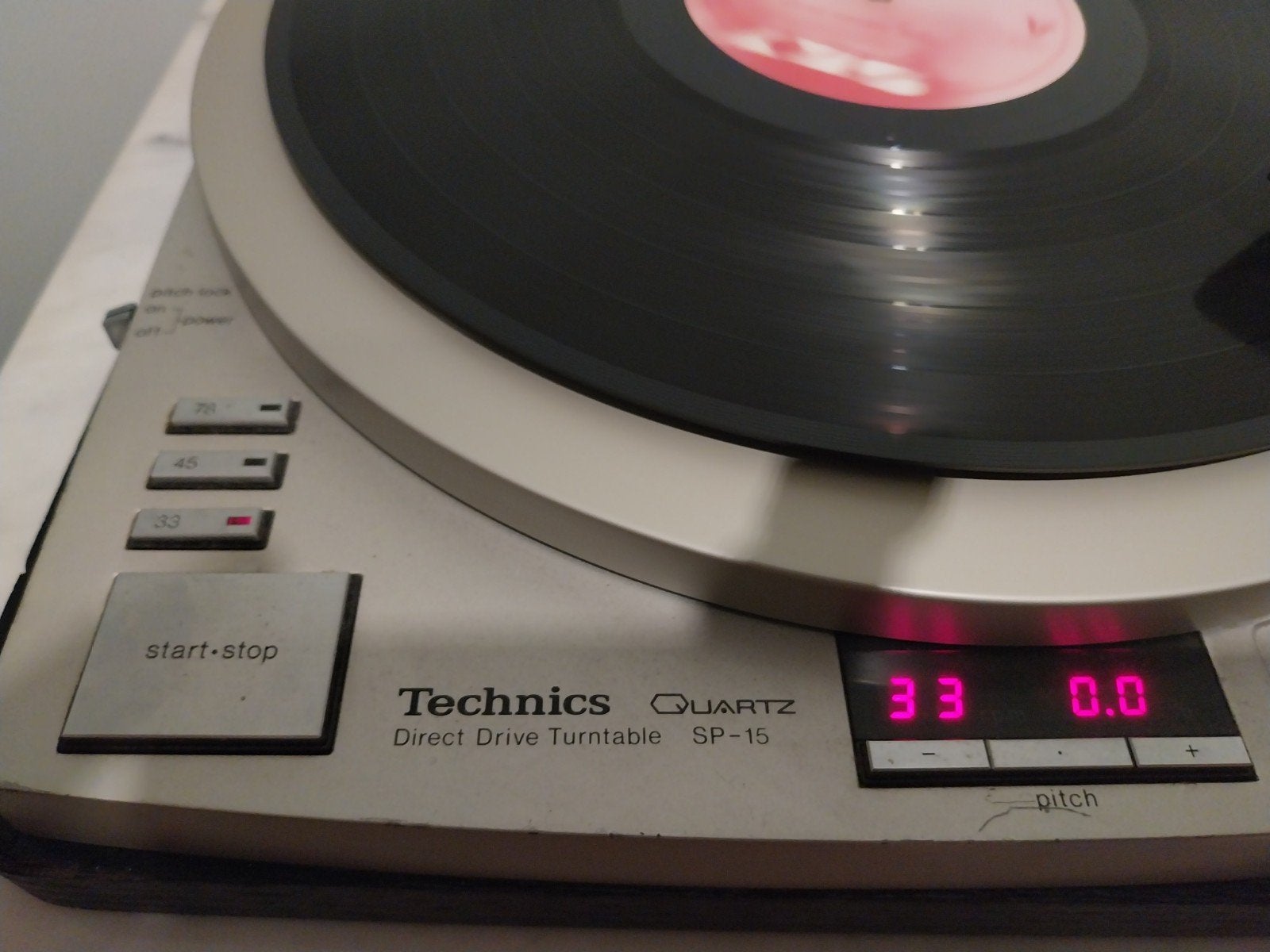 TECHNICS SP-15, Ophalen, Zo goed als nieuw, Technics