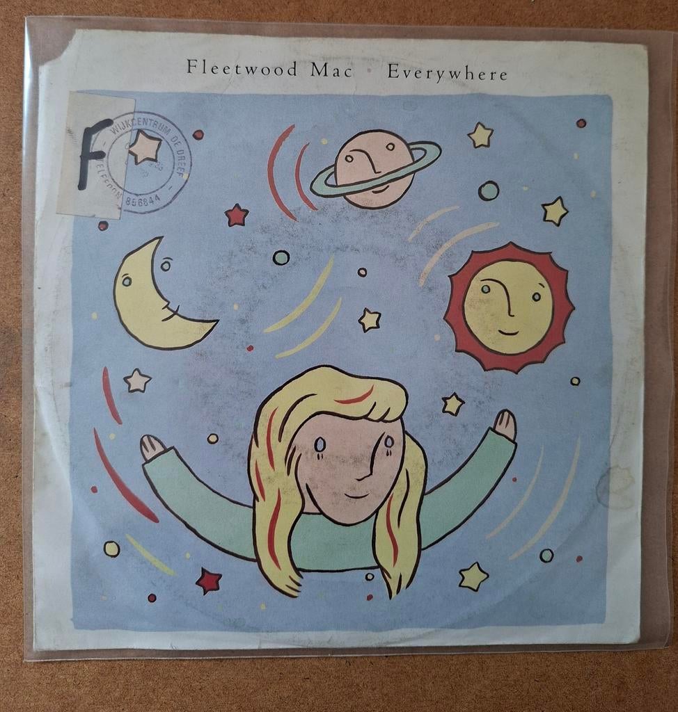 Fleetwood Mac  - Everywhere - Single is TOP, Cd's en Dvd's, Vinyl Singles, Gebruikt, 7 inch, Single, Ophalen of Verzenden