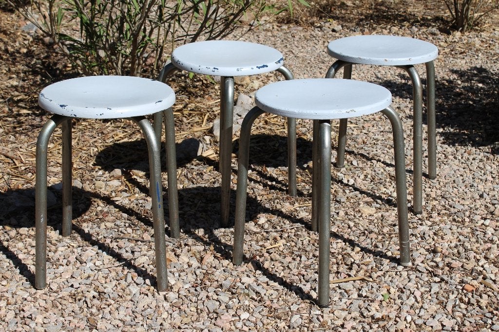 Brocante - Serie decoratieve krukken!, Ophalen of Verzenden, Gebruikt, Overige materialen