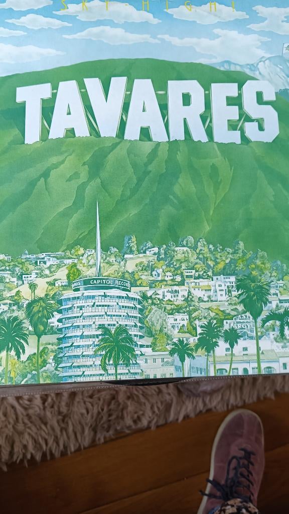 lp Tavares sky high, Inclusief binnenhoes, Ophalen, Gebruikt, 12 inch